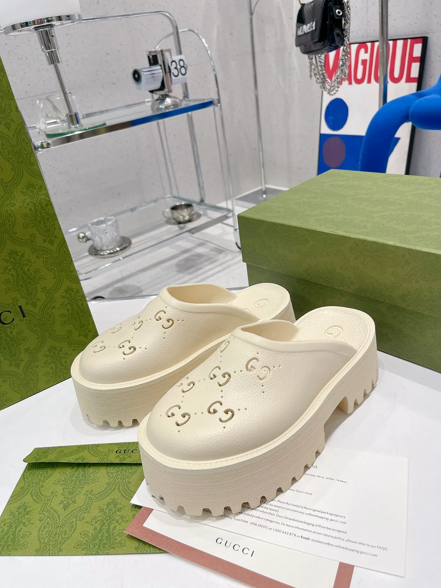 👟👟Ex-factory price 360👟👟 Women's Shoes Women's Clothing Women's Shoes Women's Clothing Women's Shoes Women's Clothing Women's Shoes Factory Women's Shoes Women's Clothes Women's Shoes Women's Clothing GUCCI Gucci 2023 Counter Early Spring Counter Highest Limited Counter New Gucci Punched and Carved Crocs Celebrity Blogger Outfits Xiaohongshu Recommendations Original Mold Purchasing Version Original Punched and Carved Water table: 5.0CM Size: 35-45#